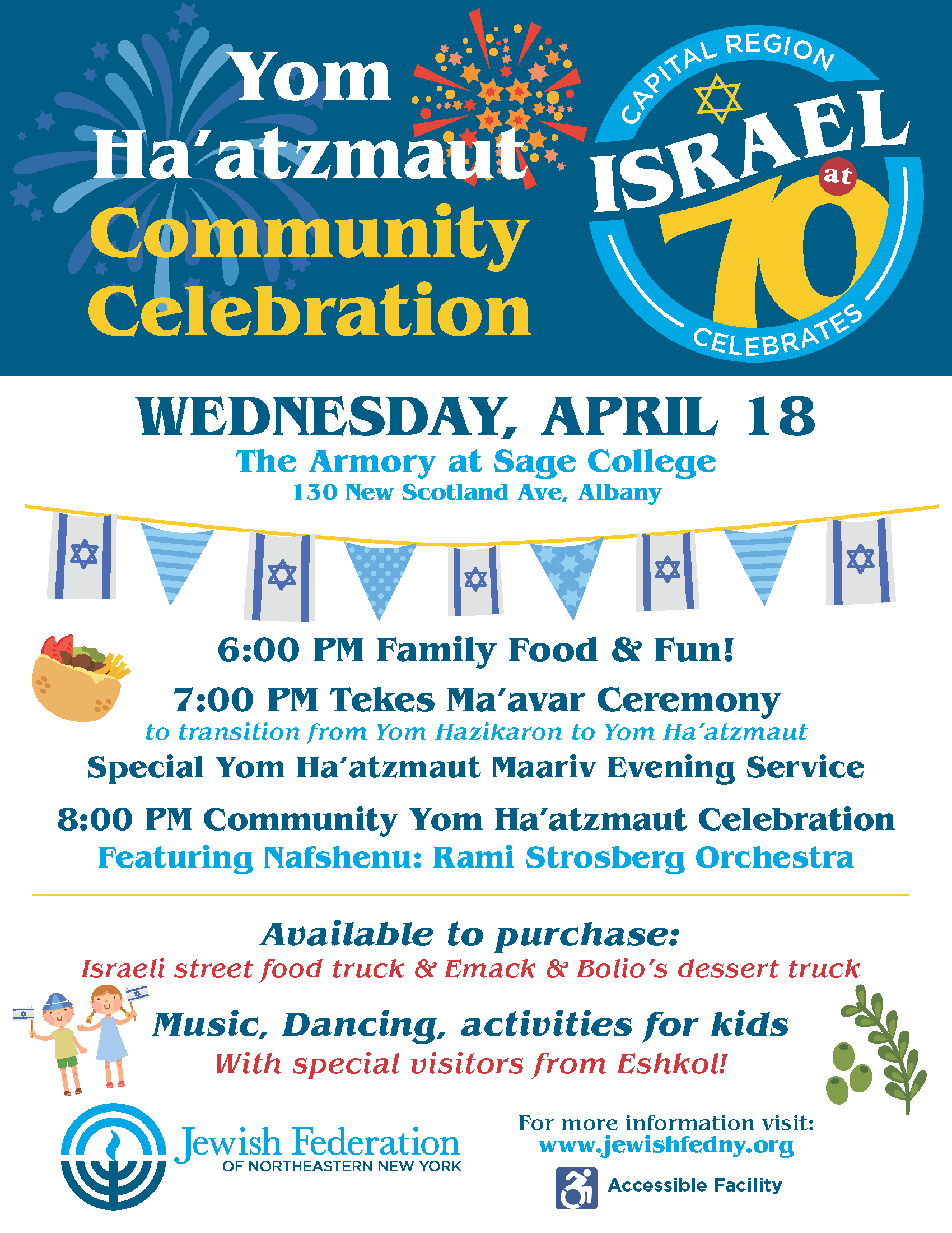 Jewish Federation is Celebrating Israel 70 Jewish Family Services